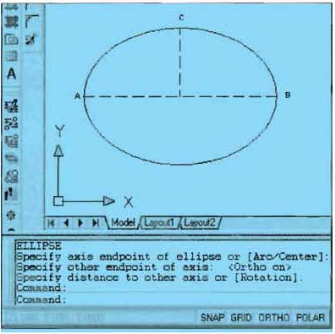 ব্যবহারিকঃ CAD এ ড্রয়িং টুলস (Drawing Tools) ব্যবহার করে ড্রয়িং করা