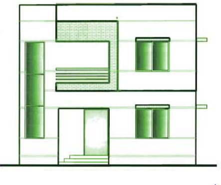 ব্যবহারিকঃ CAD এ বিল্ডিং এর এলিভেশন ও সেকশন অঙ্কন
