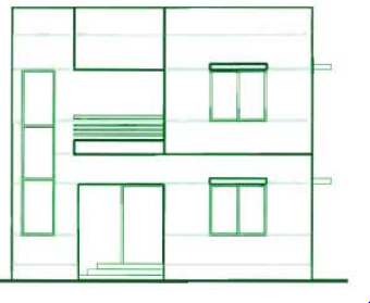 ব্যবহারিকঃ CAD এ বিল্ডিং এর এলিভেশন ও সেকশন অঙ্কন