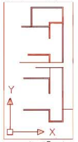 ব্যবহারিকঃ অটো ক্যাডে (CAD) একটি বহুতল ইমারতের লিফট কোর (Lift Core) অঙ্কন