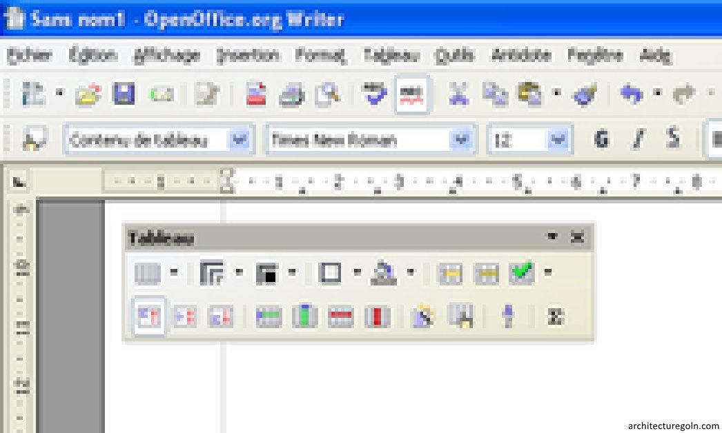 আর্কিটেকচারে টুল বার