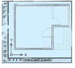 ব্যবহারিকঃ অটোক্যাডে (Auto CAD) এ এক কক্ষ বিশিষ্ট ইমারত এর 3D view অঙ্কন