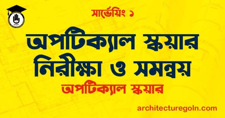 অপটিক্যাল স্কয়ার নিরীক্ষা ও সমন্বয়
