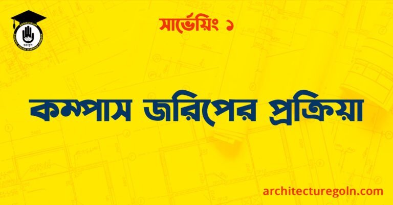 কম্পাস জরিপের প্রক্রিয়া