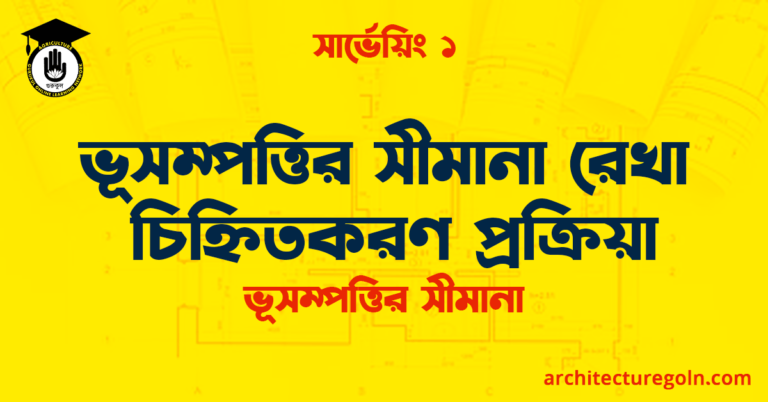 ভূসম্পত্তির সীমানা রেখা চিহ্নিতকরণ প্রক্রিয়া