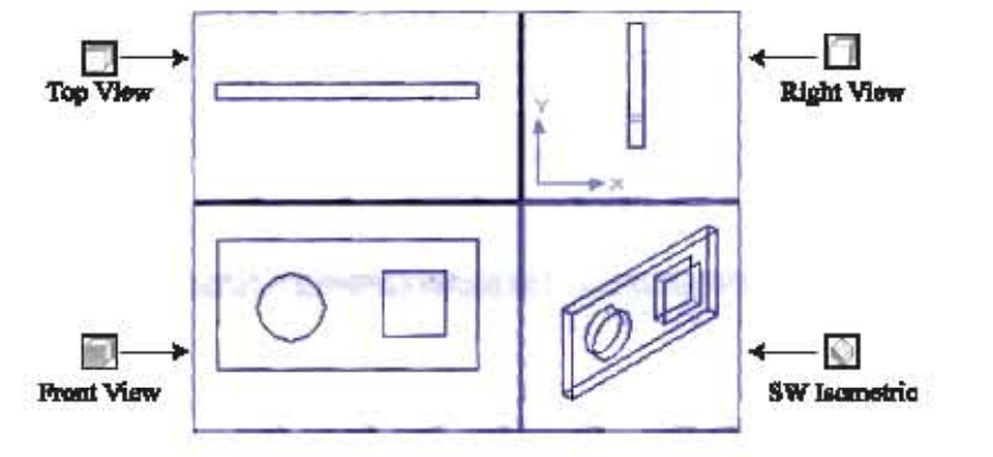 CAD এ ভিউ পোর্ট (View Port )