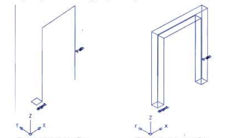 অটোক্যাডে দ্বি মাত্ৰিক (2D) বস্তুকে ত্রি মাত্রিক (3D) বস্তুতে রূপান্তর করার টুলস