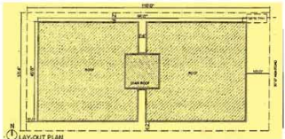 অটোক্যাডে বহুতল আবাসিক ইমারতের লে-আউট প্ল্যান, একে সেট ব্যাক অঙ্কন