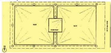 অটোক্যাডে বহুতল আবাসিক ইমারতের লে-আউট প্ল্যান, একে সেট ব্যাক অঙ্কন